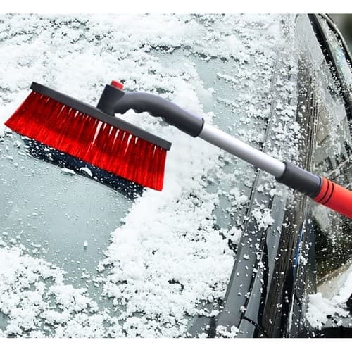 Isskrapa med Snöborste