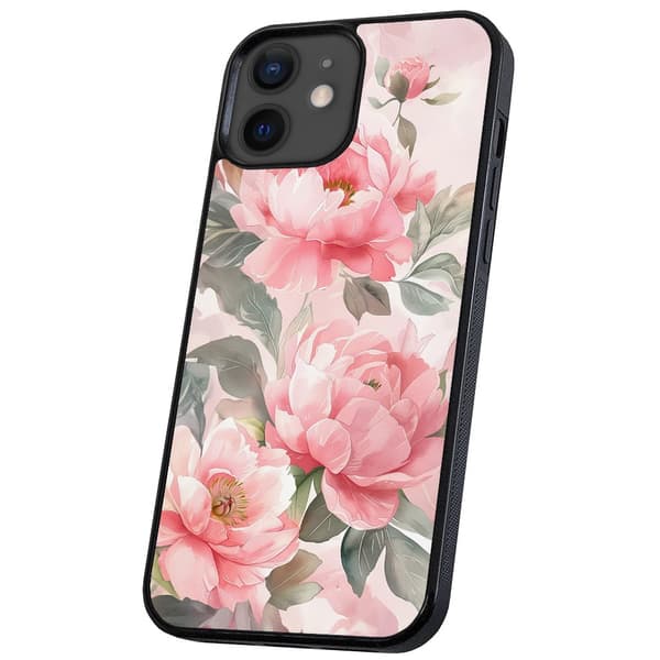 iPhone 12/12 Pro - Deksel/Mobildeksel Flowers