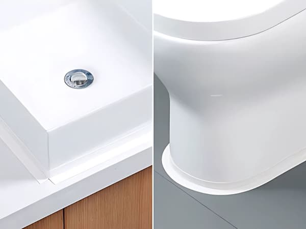 Tetningslist 3 m - For baderom og vask, sterk PVC