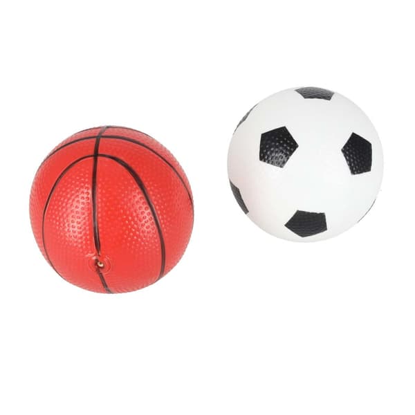 Fodboldmål basketplade 2 bolde