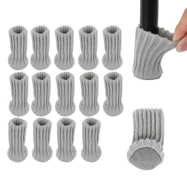 Stolsstrumpor i Stretch – Stolbensskydd - 16-Pack
