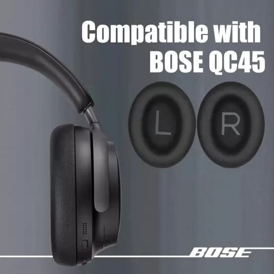 Øreputer til Bose QuietComfort - QC45 Hodetelefoner - 2-Pack