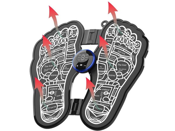 Fodmassage måtte EMS - Elektrisk cirkulationsstimulator