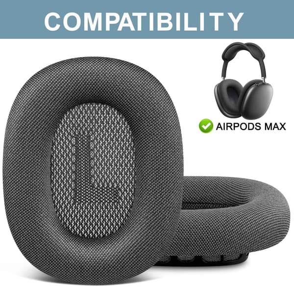 Øreputer til Apple AirPods Max - Erstatningsputer - Grey