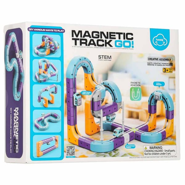 Magnetiske billegetøj til børn - 87 dele