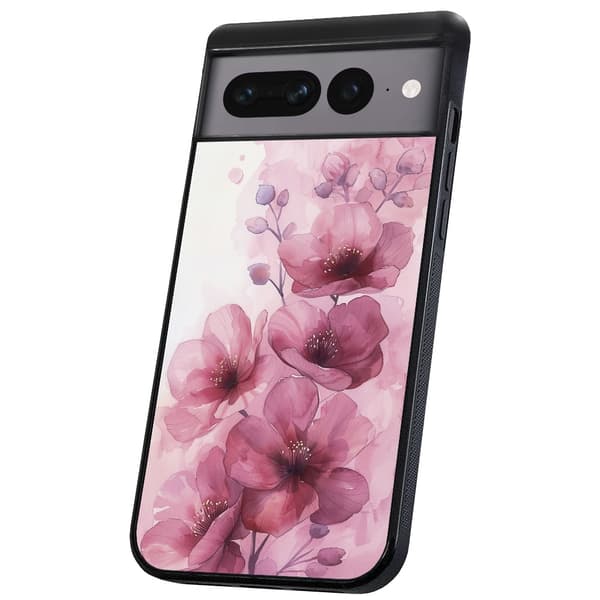 Google Pixel 7 Pro - Deksel/Mobildeksel Flowers