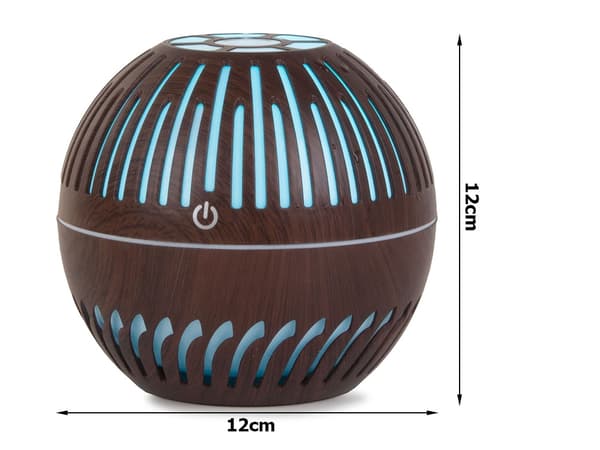 Luftfugter aromaterapi diffusor led natlys rgb