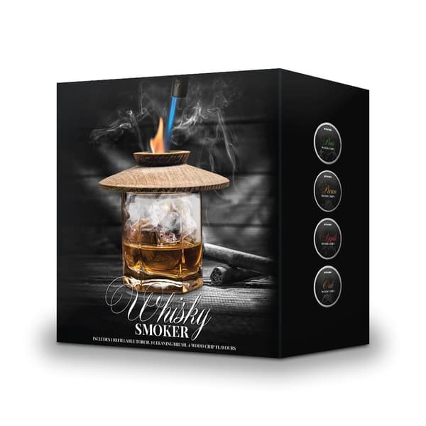 Whiskey Smoker Sæt - Røg din Whisky