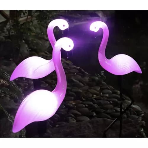 Hagelampe Flamingo - Solcelle