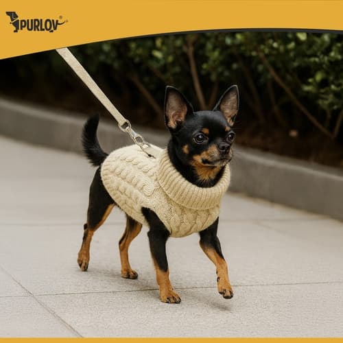 Hundegenser - Genser til hund - S (Beige)