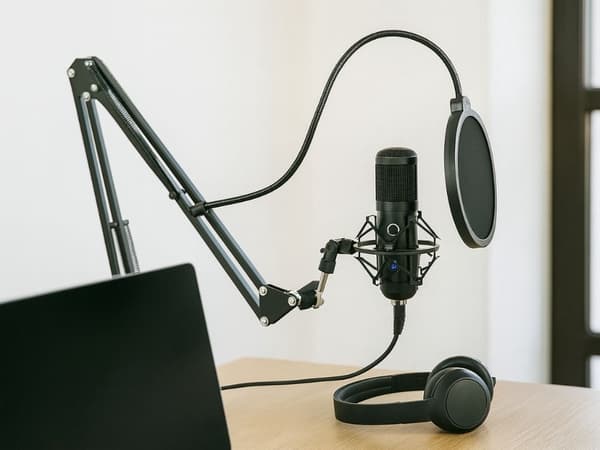 USB kondensatormikrofonsæt med stativ