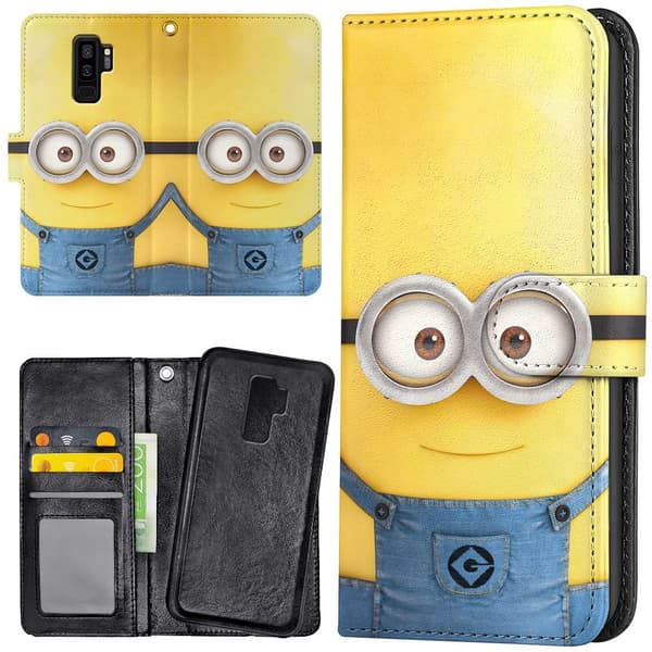 Samsung Galaxy S9 Plus - Lommebok Deksel Minions