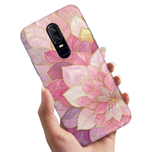 Deksel / Mobildeksel til OnePlus 7 Pro - Flower