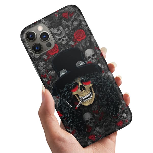Deksel / Mobildeksel til iPhone 12 Mini - Slash Skull