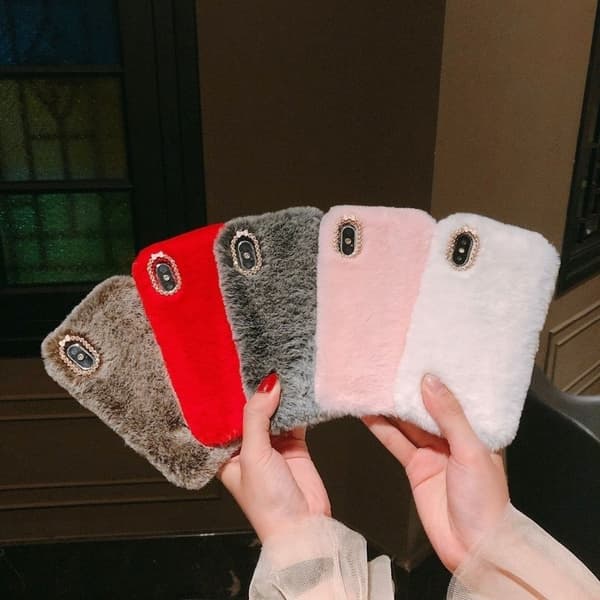 iPhone 6/6s Plus - Deksel/Mobilskall - Fluffy Pels
