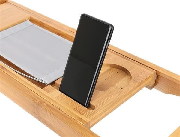 Badekarhylle i Bambu til Badekar - 75-112 cm