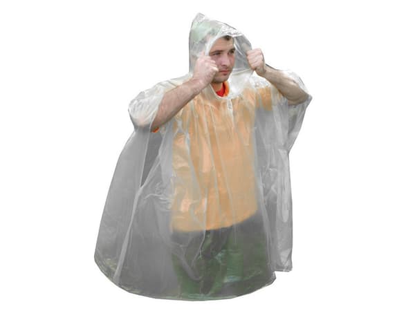 Mackintosh lomme-poncho stor - Transparent