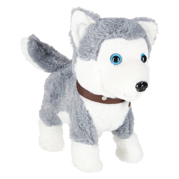 Interaktiv hund i snor husky