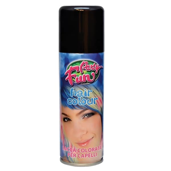 Hårfarge Spray / Hårspray - 125ml - Black
