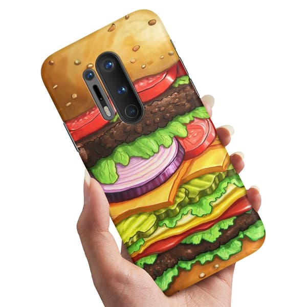 Deksel / Mobildeksel til OnePlus 8 Pro - Hamburger