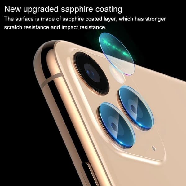 2 kpl iPhone 12 Pro Max - Näytönsuoja Kamera - Karkaistua Lasia