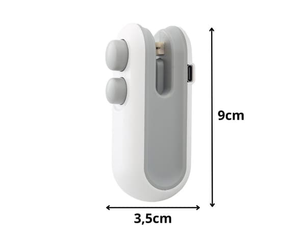 Folieforsegler åpner USB 2 i 1