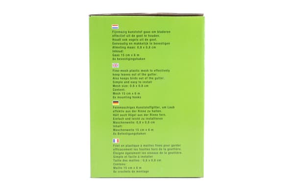 Lehtiverkko 6 m x 15 cm
