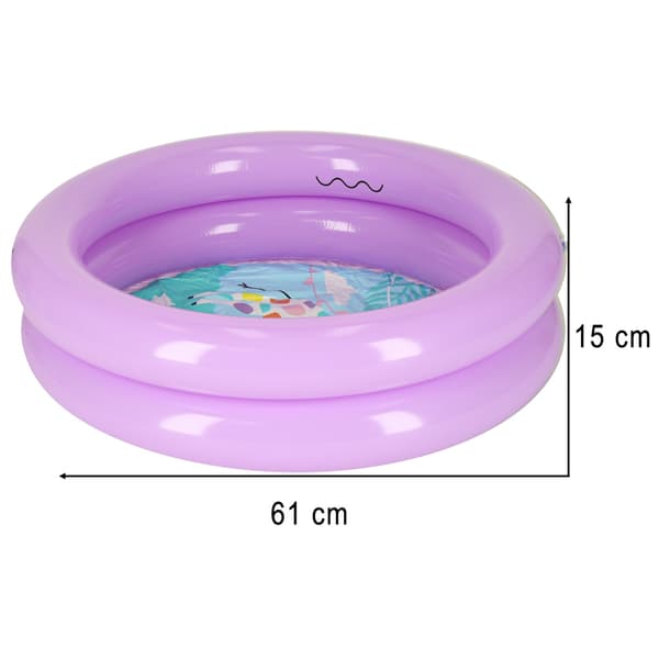 Børnepool / Pool / Badebassin til Børn - 61 cm - Lilla