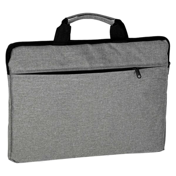Laptopväska 15.6" axelrem grå