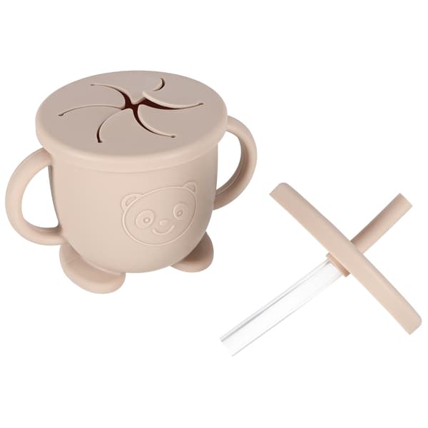 Barneservise Silikon - 9-deler - Beige
