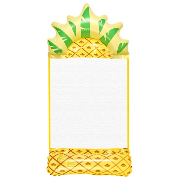 Poolmadrass med Nät - Pineapple