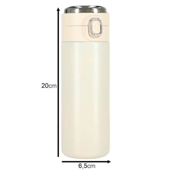 Termosflaska / Termos - 420 ml - Beige