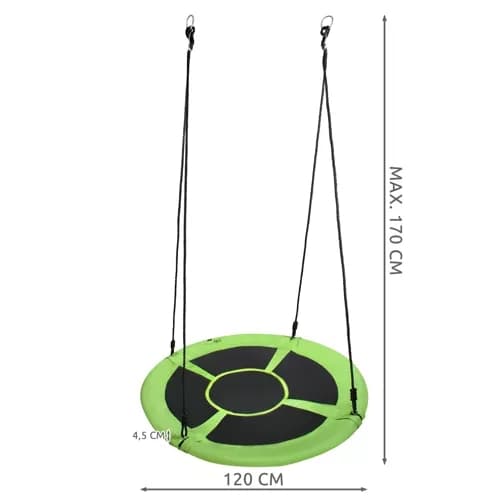 Vennskapsgynge / Gynge for Barn - 120 cm