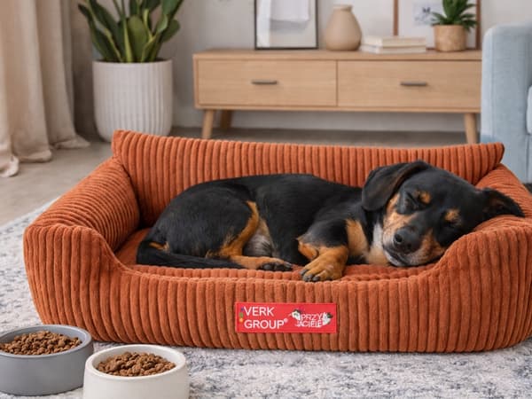 Hunde- og kattseng liten sklisikker