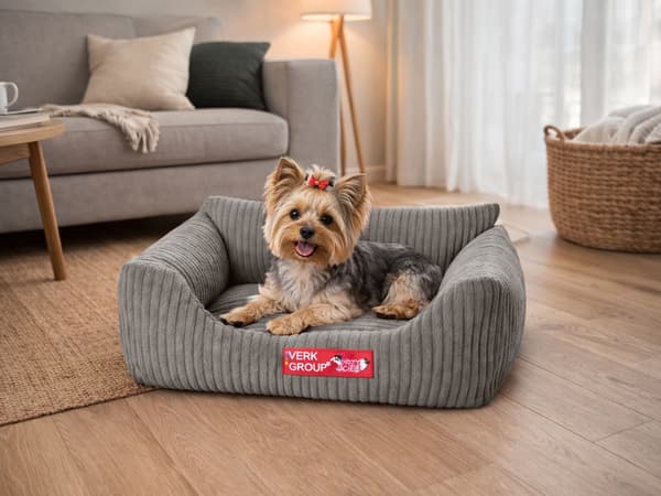 Hunde- og kattseng liten sklisikker