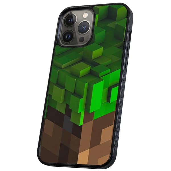 iPhone 16 Pro Max - Deksel/Mobildeksel Minecraft