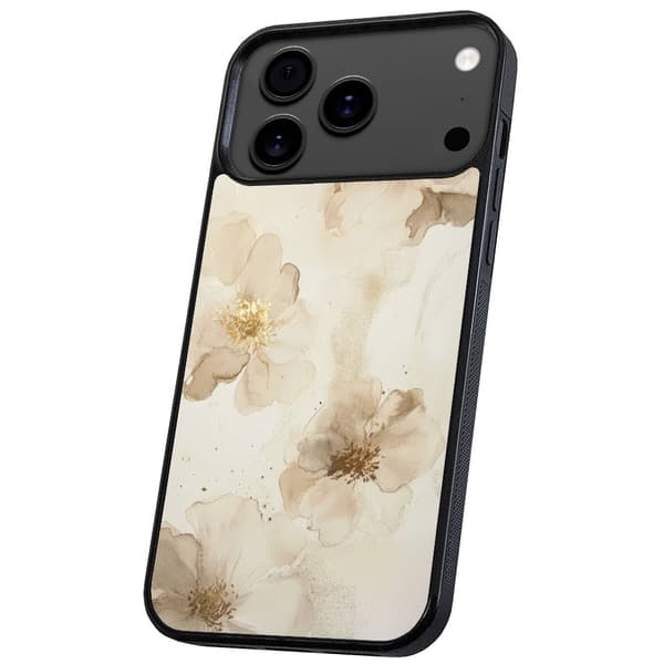 iPhone 17 Pro / 18 Pro - Deksel/Mobildeksel Flowers