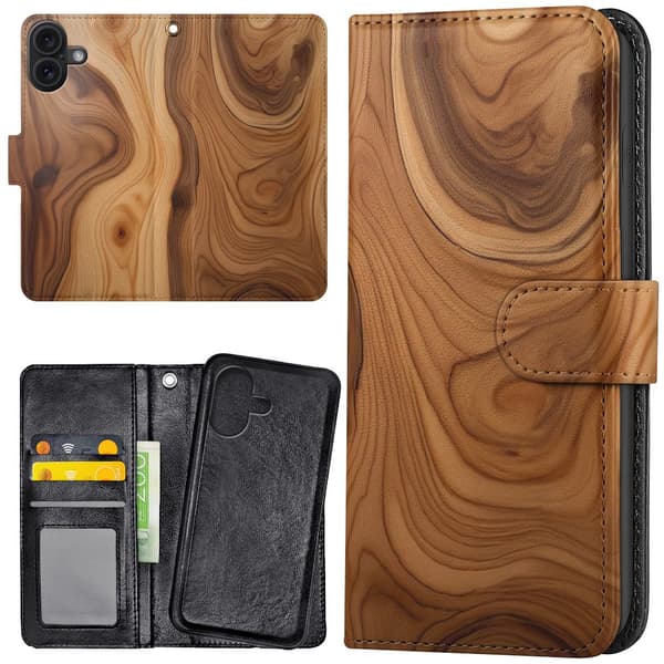 iPhone 17 - Lommebok Deksel Wood