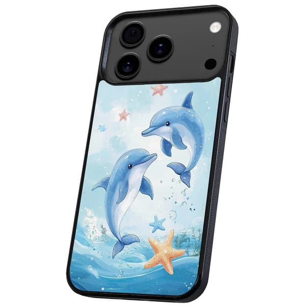 iPhone 17 / 18 Pro Max - Skal/Mobilskal Dolphins