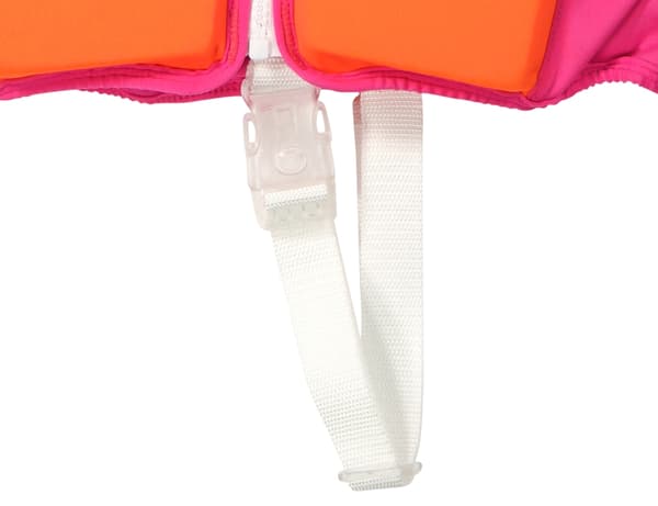 Strooem simväst för barn - 2-4 år Orange-Pink