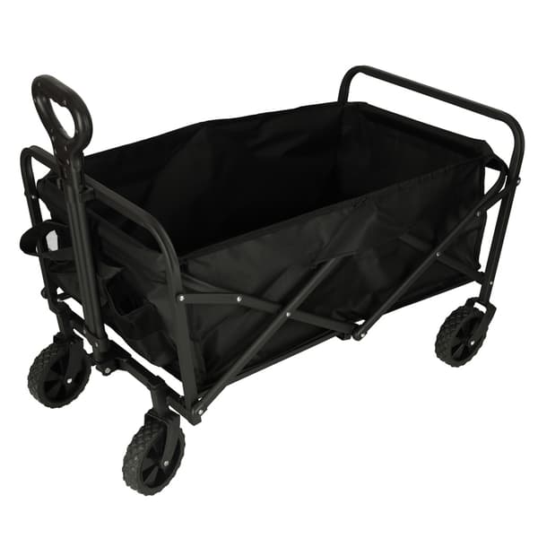 Sammenfoldelig transportvogn 100 L – Trækvogn Max 100 kg