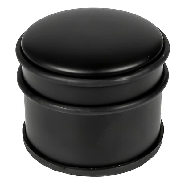 Dørstopper ø9 cm svart