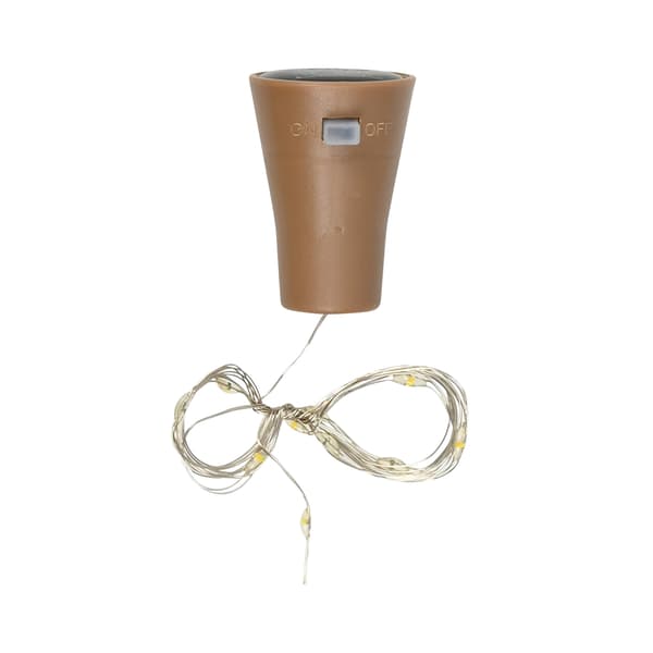 Flaskelys LED solcelle