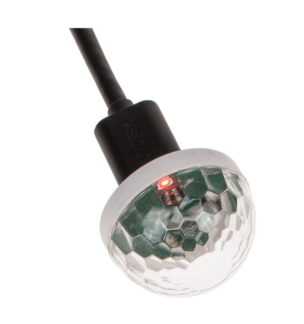 RGB LED Diskolys via USB - Lydreaktivt