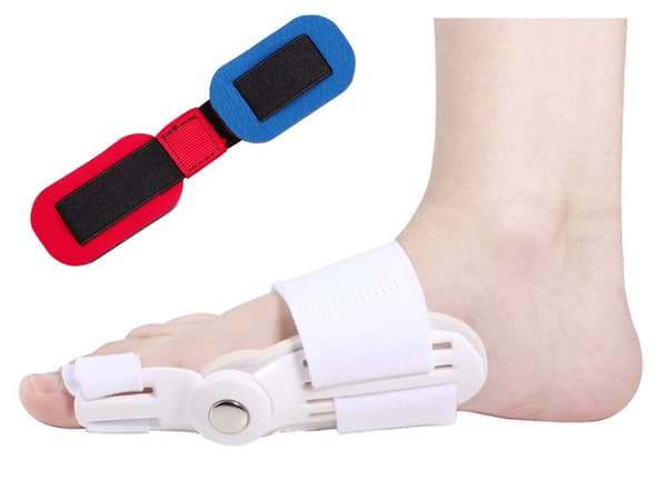 Tåstöd Hallux Valgus - 2-pack ortos med expander