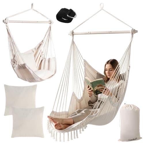 Hängstol / Hammock - Hängande Gunga - Beige