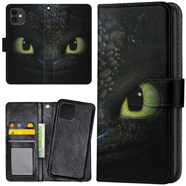 iPhone 12 Mini - Lommebok Deksel Toothless