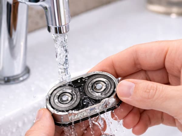 Mini barbermaskine USB lommemodel skægtrimmer