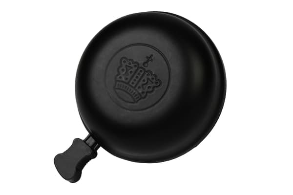 Cykelklokke 54 mm mat sort