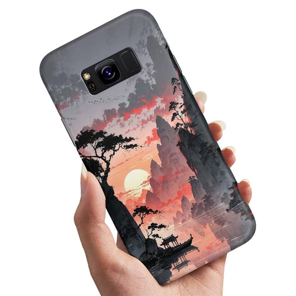 Deksel / Mobildeksel til Samsung Galaxy S8 - Sunset
